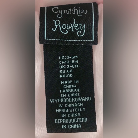 Cynthia Rowley Girls’ Coat - 3 to 6 months - Picture 6 of 8